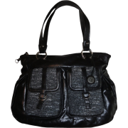 Women's The SAK Purse Handbag Pax Leather Shopper Black - Torbice - $149.00  ~ 946,53kn