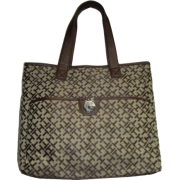 Women's Tommy Hilfiger Large NS Tote (Chocolate Alpaca) - Hand bag - $99.00 