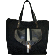 Women's Tommy Hilfiger Large Tote (Black Tonal) - Hand bag - $129.00 