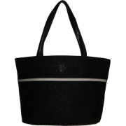 Women's Tommy Hilfiger Large Tote Handbag (Black Tonal) - Hand bag - $119.00 