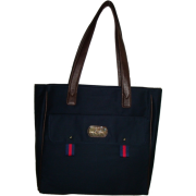 Women's Tommy Hilfiger Large Tote Handbag (Navy/Red/Brown) - Hand bag - $109.00 