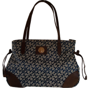 Women's Tommy Hilfiger Shopper Handbag (Navy Alpaca) - Hand bag - $99.00 