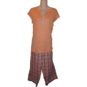 Women's Tommy Hilfiger Short Sleeve 2 Piece Pajama Set - Pajamas - $78.00 