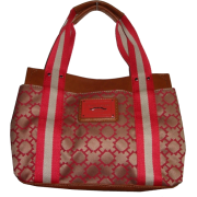 Women's Tommy Hilfiger Small Iconic Tote (Orange/Beige) - Hand bag - $79.00 