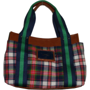 Women's Tommy Hilfiger Small Iconic Tote Handbag (Plaid) - Hand bag - $79.00 