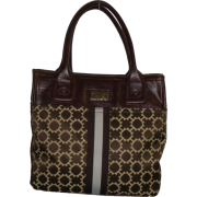 Women's Tommy Hilfiger Small Tote Handbag (Chocolate/Tan) - Hand bag - $79.00 