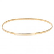 Women Skinny Metal Cinch Belt Gold Waistband Elastic Waist Belt CL633 - Acessórios - $7.66  ~ 6.58€