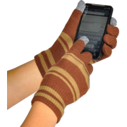 Womens Magic texting glove with conductive yarn finger tips for iPhone, iPad and all touch screen devices - 4 colors Brown - Gloves - $14.99 