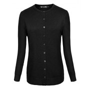 Women's Button Down Knit Short Sweater Cardigan - Camisa - curtas - $19.98  ~ 17.16€