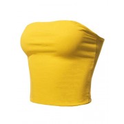 Women's Causal Summer Cute Sexy Double Layering Strapless Tube Crop Top - Košulje - kratke - $6.97  ~ 44,28kn