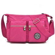Women’s Fashion Cross-body Bag,Lightweight Water-resistant Nylon Travel Purse Casual Shoulder Handbag for Girls - 手提包 - $17.88  ~ ¥119.80