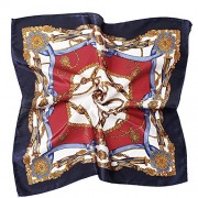 Women's Satin Silk Neckerchief Large Square Scarf Headscarf Headdress 19.7 Inch - Accesorios - $6.99  ~ 6.00€