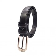 Women's Skinny Faux Leather Waist Belts with Rhinestone Pin Buckle - Cinturones - $9.99  ~ 8.58€