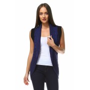 Women's Sleeveless Knit Vest - Vests - $29.50 