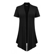 Womens Solid Open Front Short Sleeve Cardigan - Košulje - kratke - $15.86  ~ 100,75kn