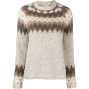 Woolrich fair isle knit crew-neck jumper - Pullover - 