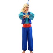 World Book Day-Panto-Aladdin GENIE OF THE LAMP SULTAN HAT with FEATHER Child's Fancy Dress Costume - All Ages - Dresses - $58.49 