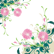 Green, Pink, White - Illustrations - 