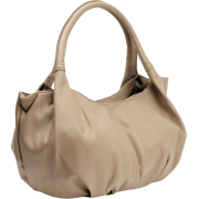 YELENA Everyday Top Double Handle Bowler Hobo Shoulder Bag Shopper Tote Satchel Handbag Purse Khaki - Hand bag - $27.50 