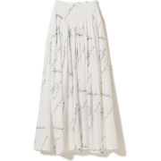 YIN-YANG Embroidery Maxi Skirt - Krila - 