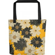  Yellow Floral Patterns Tote bag - Kleine Taschen - $25.00  ~ 21.47€