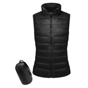 Yidarton Women Down Vest Packable Lightweight Outerwear Coat Jacket Puffer Vests - Jacket - coats - $15.89 