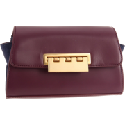 Z Spoke Zac Posen Eartha ZS1209 Clutch Blue Plum - Bolsas com uma fivela - $198.42  ~ 170.42€