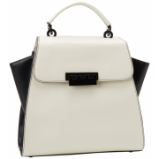 Z Spoke Zac Posen Eartha ZS1300 Shoulder Bag Almond/Black - Borse - $495.00  ~ 425.15€