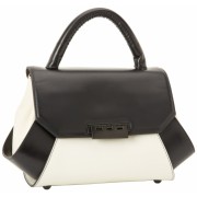 Z Spoke Zac Posen Posen ZS1325 Satchel Almond/Black - Hand bag - $366.99 