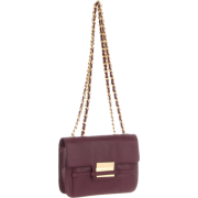 Z Spoke by Zac Posen Women's Americana Double Chain Shoulder Bag, Plum - Borse - $350.00  ~ 300.61€