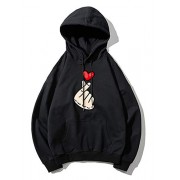 ZAFUL Cotton Pullover Hoodie Drop Shoulder Drawstring Printed Sweatshirt - Košulje - kratke - $31.86  ~ 202,39kn