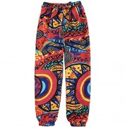 ZAFUL Women's Harem Pants Bohemian Clothes Boho Yoga Hippie Pants Smocked Waist - Pants - $16.99 