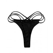 ZAFUL Womens Sexy Solid Strappy String Bikini Panties Hipster Thong Swimwear Bottom - Kopalke - $3.99  ~ 3.43€