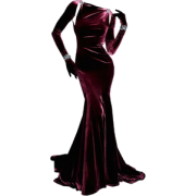 Zac Posen Bordeaux Red Gown - Dresses - 