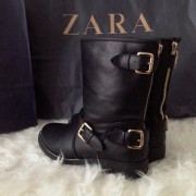 Zara black boots - Moj look - 