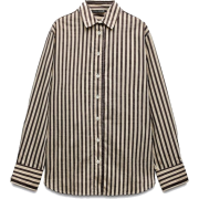 Zara Oversized Blouse Button - Рубашки - длинные - 