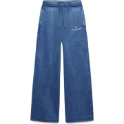 Zara Washed Effect Text Detail Sweatpant - Capri hlače - 