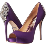 Туфли вечение фиолетовый - Klasyczne buty - 