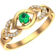 Золотое кольцо Око - Rings - $185.24 