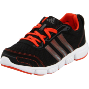 adidas Breeze Running Shoe (Little Kid/Big Kid) Black/Black/High Energy - Sneakers - $55.00 