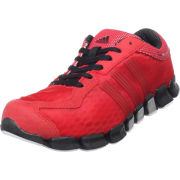 adidas CC Ride Running Shoe (Big Kid) Red/Metallic Silver/Collegiate Royal - Sneakers - $36.34 