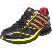 adidas Lightning BOOST Running Shoe (Big Kid) Black/Sun/Red - Sneakers - $31.50 