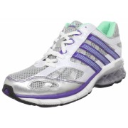 adidas Lightning BOOST Running Shoe (Big Kid) Metallic Silver/Sharp Purple/Clear Mint - Tenis - $31.50  ~ 27.05€