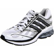 adidas Lightning BOOST Running Shoe (Big Kid) Running White/Black/Metallic Silver - Tenis - $31.50  ~ 27.05€