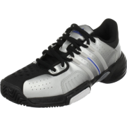adidas Little Kid/Big Kid Barricade Team Xj Tennis Shoe Metallic Silver/Chrome/Blue Beauty - Кроссовки - $54.99  ~ 47.23€