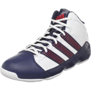 adidas Men's Commander TD 2 Basketball Shoe Running White/Dark Indigo/University Red - Sneakers - $44.58 