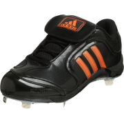 adidas Men's Excelsior 6 Low Baseball Cleat Black/Orange/Silver - Sneakers - $28.73 