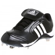 adidas Men's Excelsior 6 Low Baseball Cleat Black/White/Silver - Sneakers - $28.73 