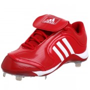adidas Men's Excelsior 6 Low Baseball Cleat Red/White/Silver - Sneakers - $28.73 