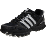 adidas Men's Kanadia 4 TR Trail Running Shoe Black/Metallic Silver/Black - Кроссовки - $65.00  ~ 55.83€